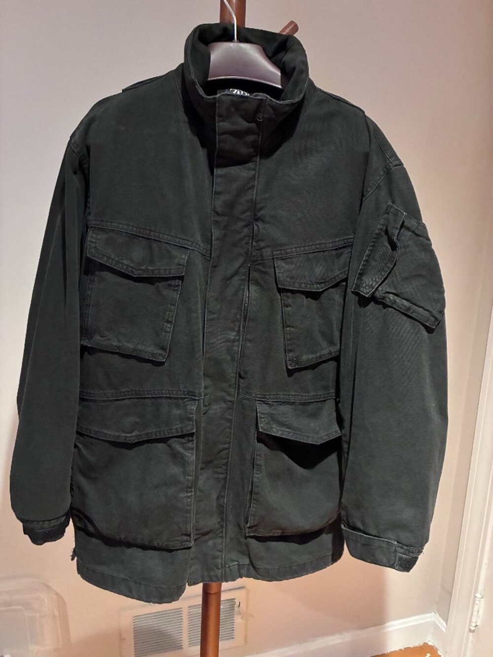 Zara Black Label Men Field Jacket size L